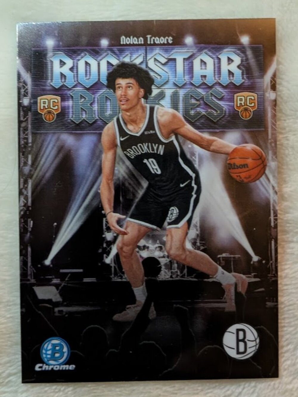 2025 Topps Rockstar Rookies NOLAN TRAORE #RR-19